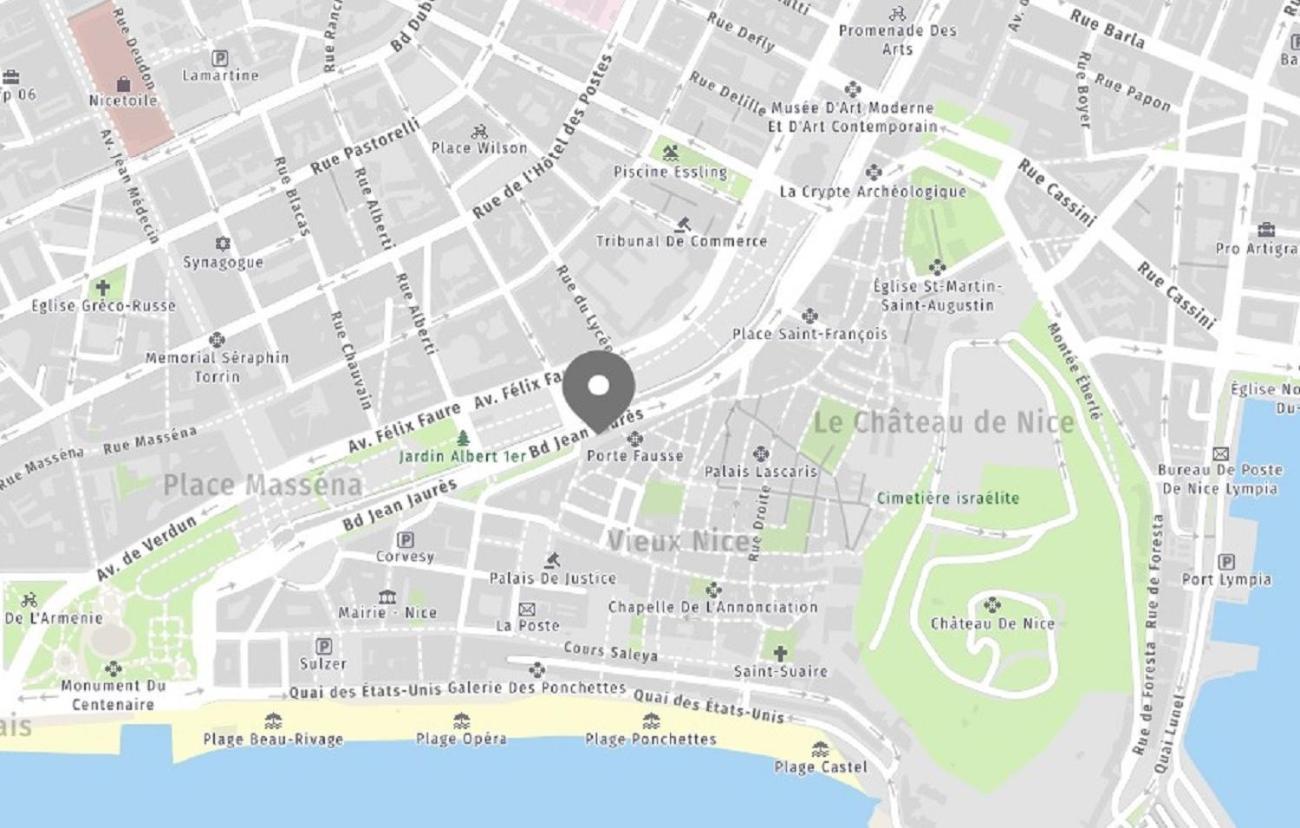 Aparthotel Riviera - Nice Cote D'Azur - Old Town - Promenade Des Anglais Exterior foto